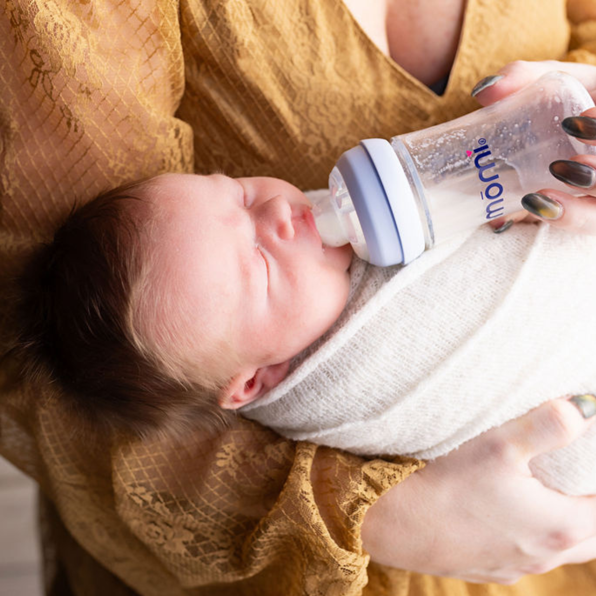 mōmi vibes breast-like bottle sets - cloudless