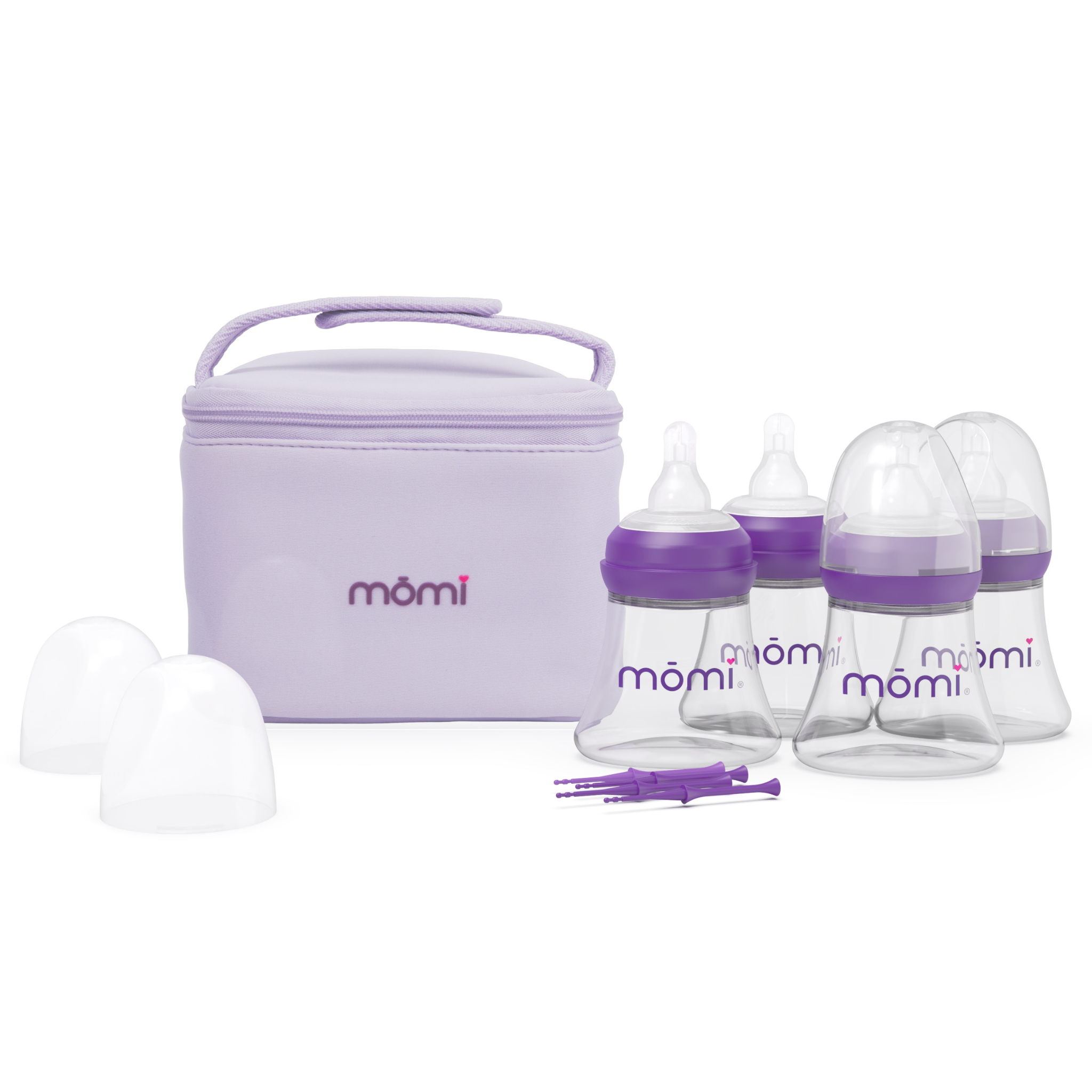 Infant Baby Bottle Set + Cooler Bag for Breastmilk | mōmi