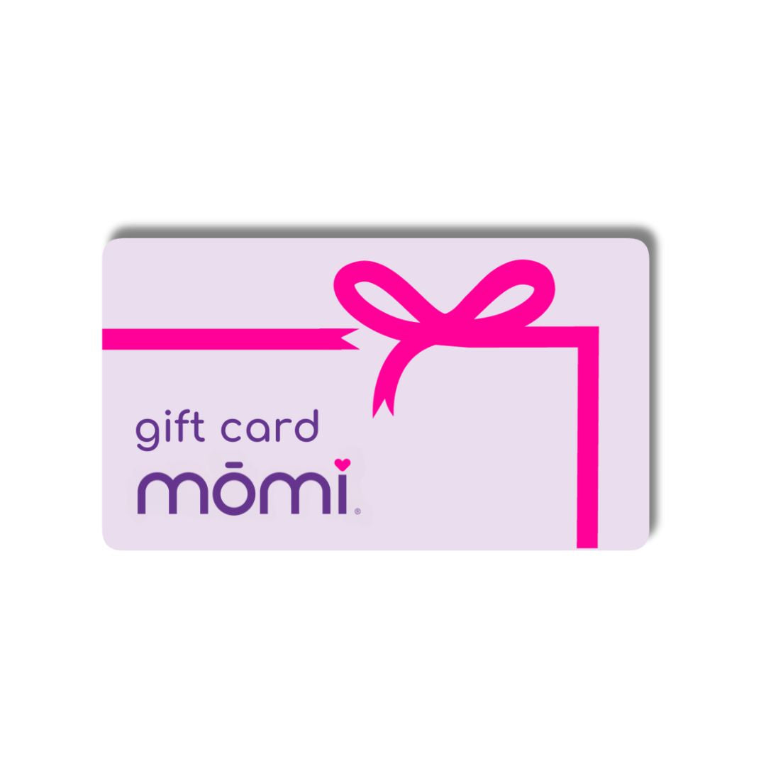 lavender mōmi gift card for baby shower gift