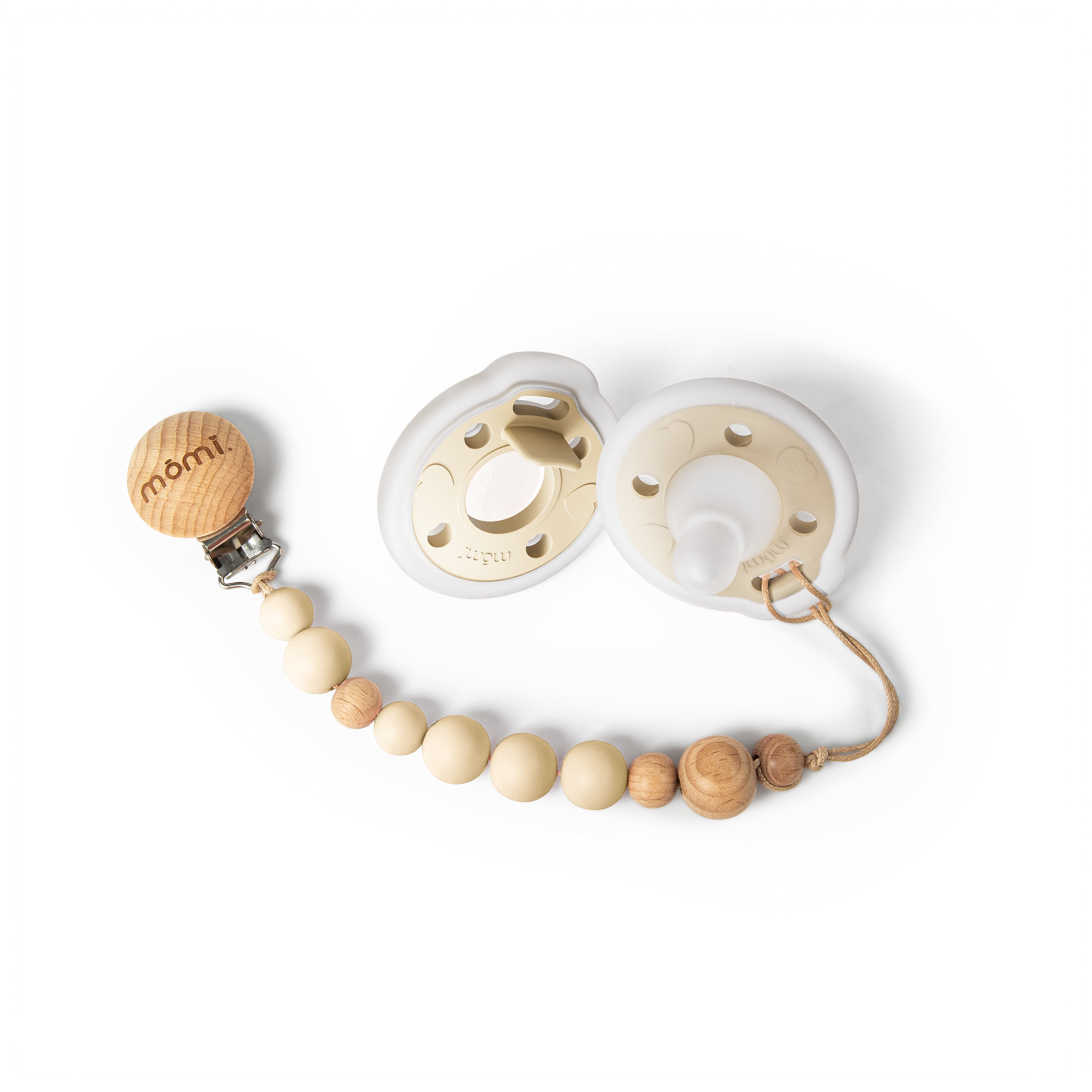 mōmi babypace pacifier gift set - barley