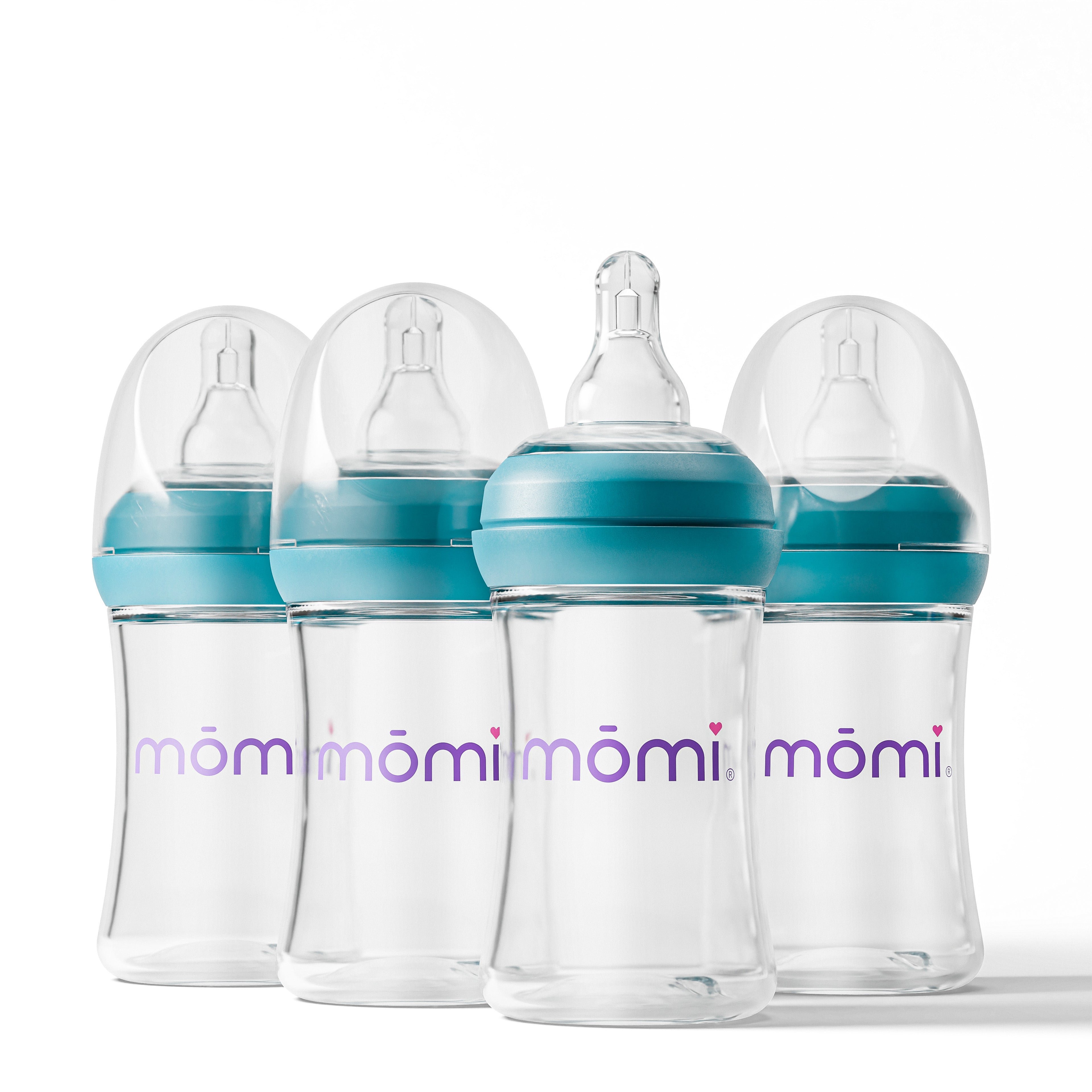 mōmi vibes colored bottle collar set - lagoon