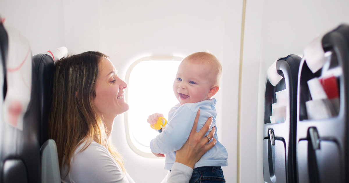 flying with baby: TSA guidelines for breast milk & formula