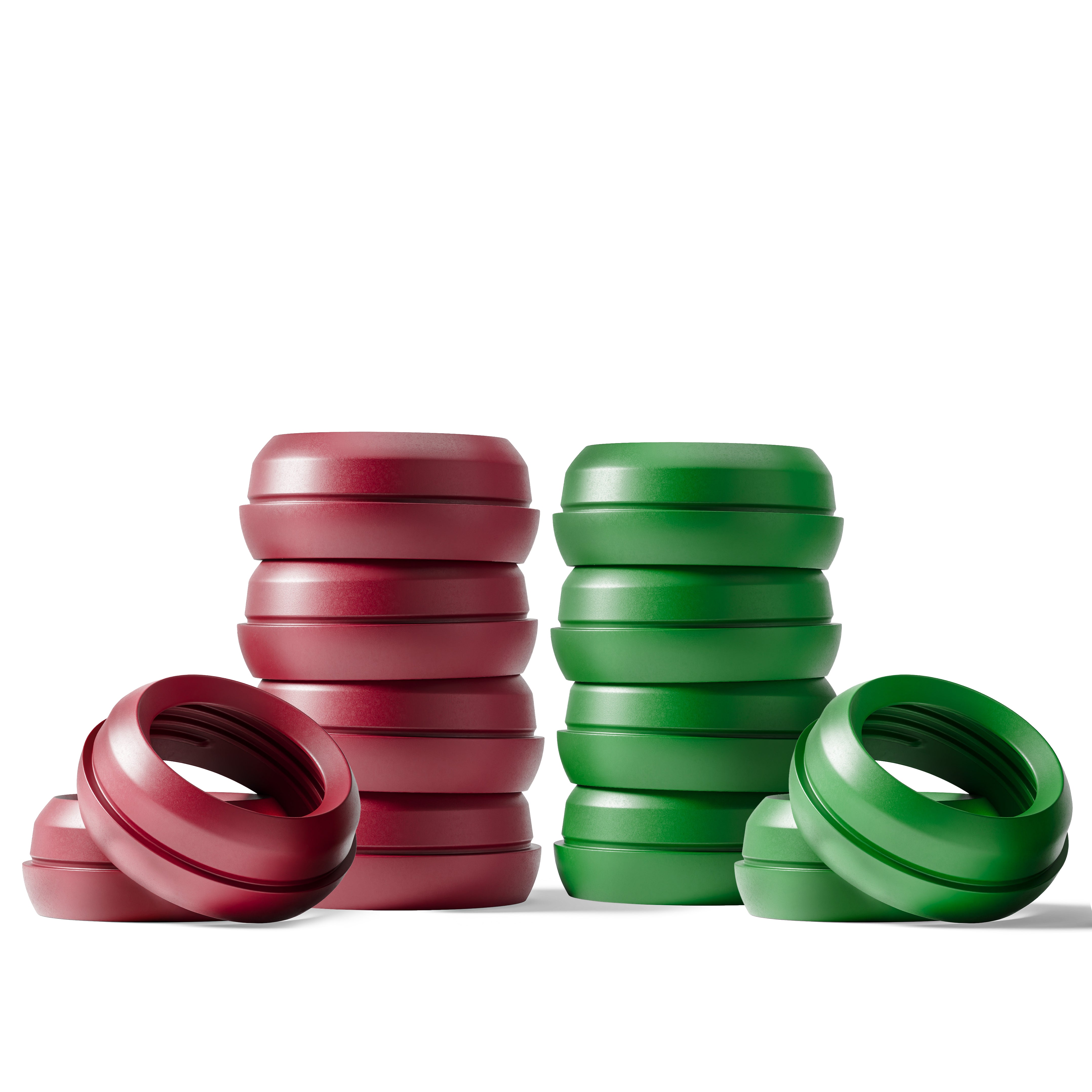 mōmi vibes colored bottle collar set - holly